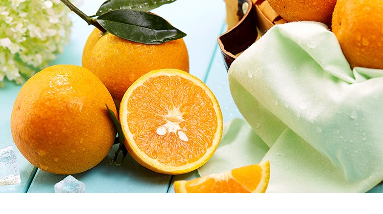 秭归脐橙果汁橙榨汁橙酸甜橙子 现摘当季新鲜水果 中大果混装 带箱10斤净9斤(图2)