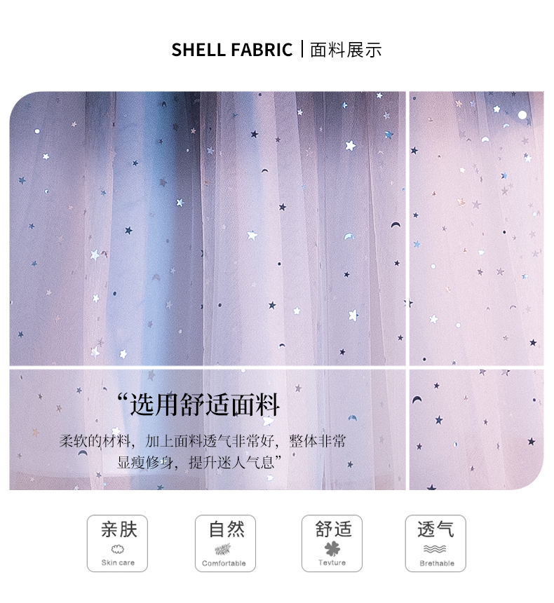 依迪筱气质宴会小晚礼服女短款平时可穿赫本风成年主持人梦幻仙气连衣裙(图6)