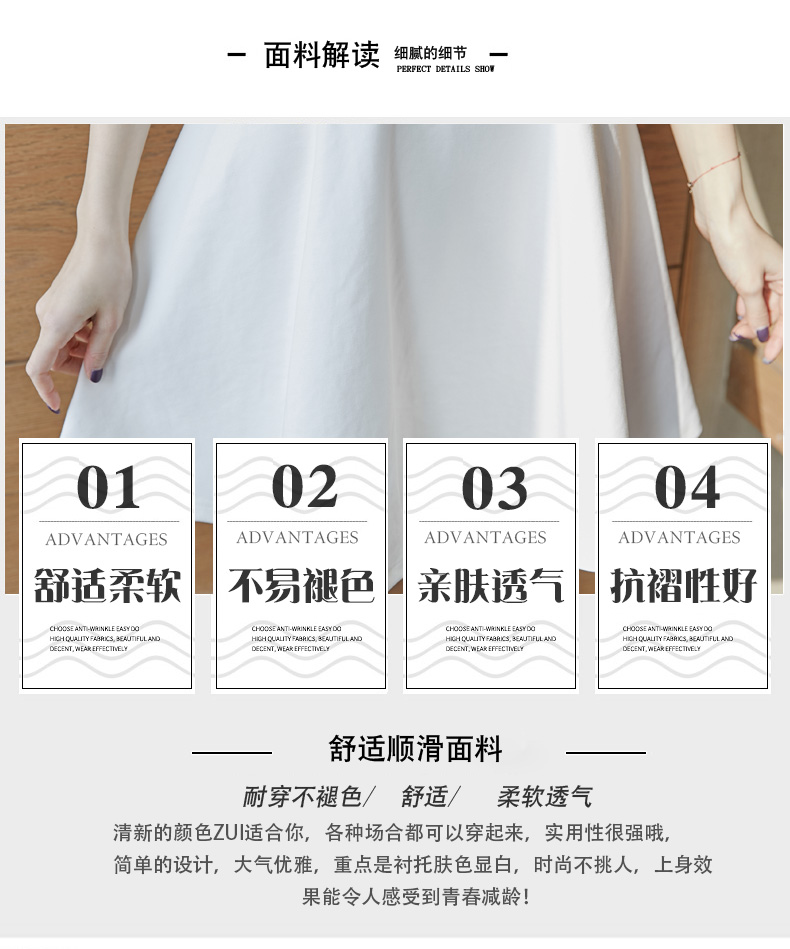 KM CK 宴会气质平时可穿显瘦吊带一字肩连衣裙白色小晚礼服裙(图2)